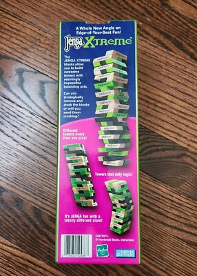 ジェンガ Jenga Jenga Xtreme Wooden Stacking Blocks Game - Clean & Complete ~ No