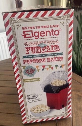 Elgento Funfair Popcorn Maker With Box - Picture 4 of 6