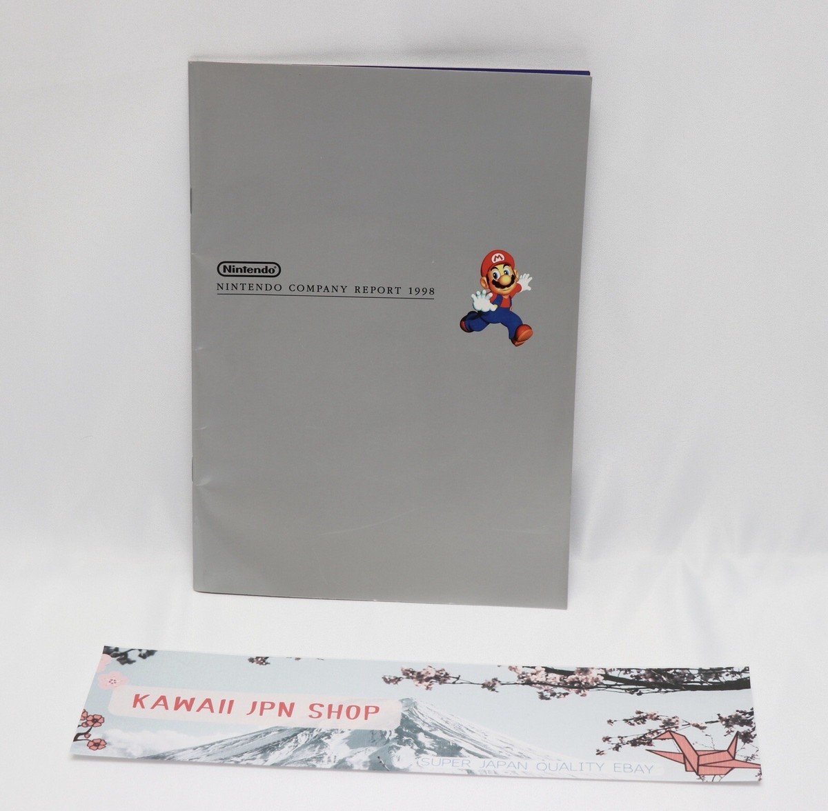 Nintendo Company Report 1998 with CD-ROM 任天堂会社レポート1998 