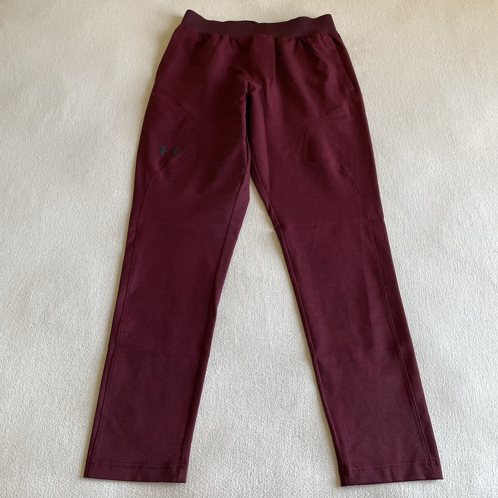 Under Armour Storm Mens UA Unstoppable Tapered Pants Medium Maroon