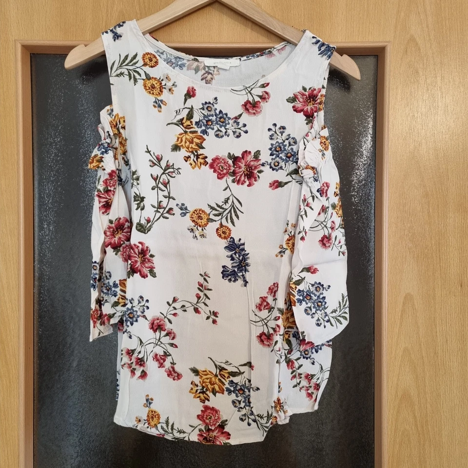 Shirt T-Shirt Größe S 36 Springfield Blumenprint - Bild 2 von 4