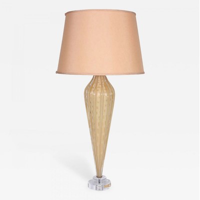 Italian 1940s Murano Glass Lamp