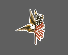 Eagle USA Sticker New School Waterproof America Flag Gift NEW