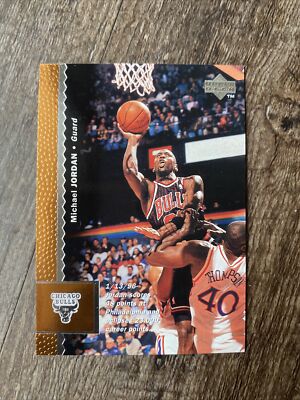 1996 Upper Deck Michael Jordan #16 Basketball Card