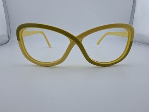 Adidas Eyeglasses Frames Only, ah29 00 6051, 58-11-135, Yellow, Made in Taiwan - Picture 2 of 15