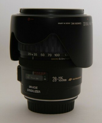 Canon EF-S 28-135mm Lens with Image Stabilizer
