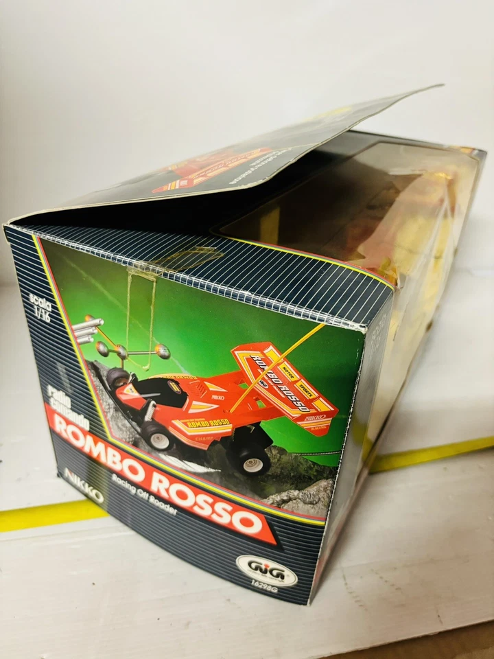 GIG NIKKO ROMBO ROSSO 1/16 RADIOCOMANDATA NUOVISSIMA RARE!! - Immagine 3 di 4