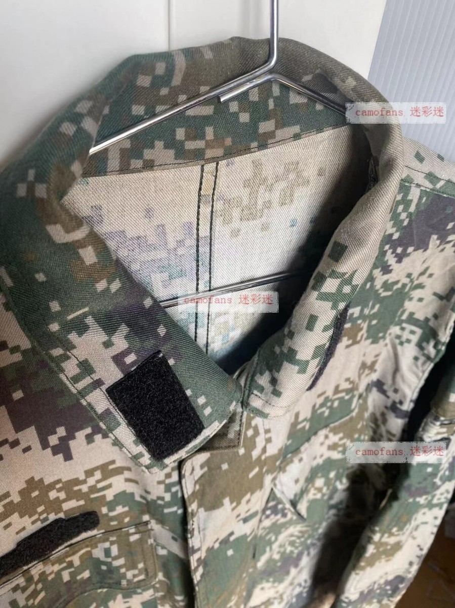 Used Original China PLA Army Issue 07 type Woodland Used Original China PLA Army Issue 07 type Woodland