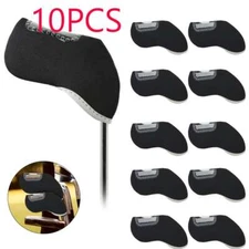 10pcs Golf Club Head Covers Iron Head Covers Protector Set Golf Sports Universal