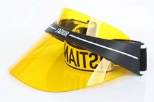 Dior 276374 Unisex VISOR BLACK WHITE/YELLOW o...