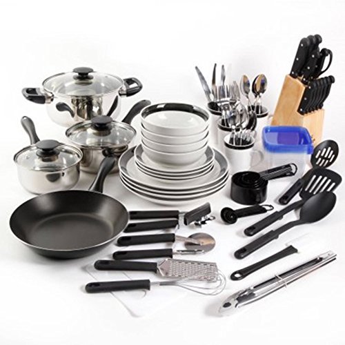 Chefmate College Dorm Cooking Survival Kit 40 Piece Chef Mate