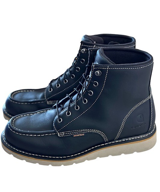 Carhartt Mens 6 Inch Waterproof Wedge Soft Toe Work Boot  display picture 1