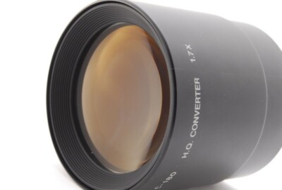 【NEAR MINT 】Olympus IS/L C-180 H.Q. Converter 1.7X w/Lens Cap & bag from Japan