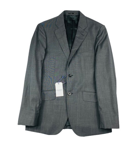 RING JACKET MEISTER Wool Navy Blazer M Hardy Minnis Fresco Series