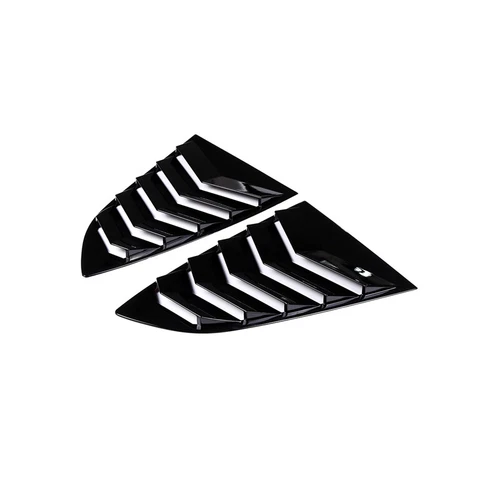 For Toyota GR86 Subaru BRZ 2022-2025 ABS Gloss Black Rear Window Louver Covers - Bild 8 von 9