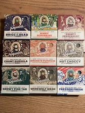 Dr. Squatch All Limited Edition Set of 9 5 oz Bars Men's Natural Soap NIB