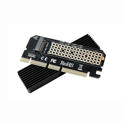 M.2 PCIe NVMe SSD to PCI-E Express 3.0 X4 X8 X16 Adapter Card Full Speed 2280 - Picture 5 of 10