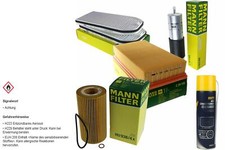 MANN FILTER Paket MANNOL Klimareiniger f�r BMW 7er E38 750 i iL