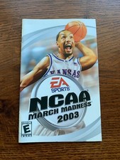 NCAA March Madness 2003 Basketball PS2 Playstation 2 Instruction Manual Only