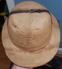 ANTIQUE GENUINE BRITISH  PITH HELMET - MADE IN INDIA 1920s-1940s? No vent, Rare — photo 1