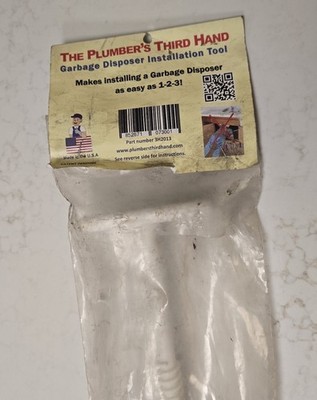 Plumber s Third Hand 25'' Tool For Under Sink Garbage Disposal Garburator New NOS