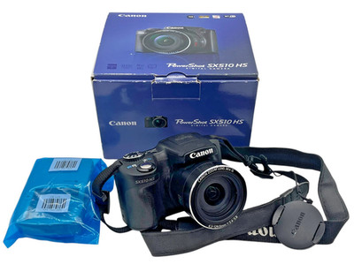 Canon PowerShot SX510 HS Wi-Fi mit Zubehörpaket in OVP und extra Tasche