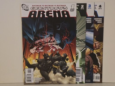 COUNTDOWN ARENA COMPLETE SET 1, 2, 3, 4 VARIANT COVERS  DC  2008