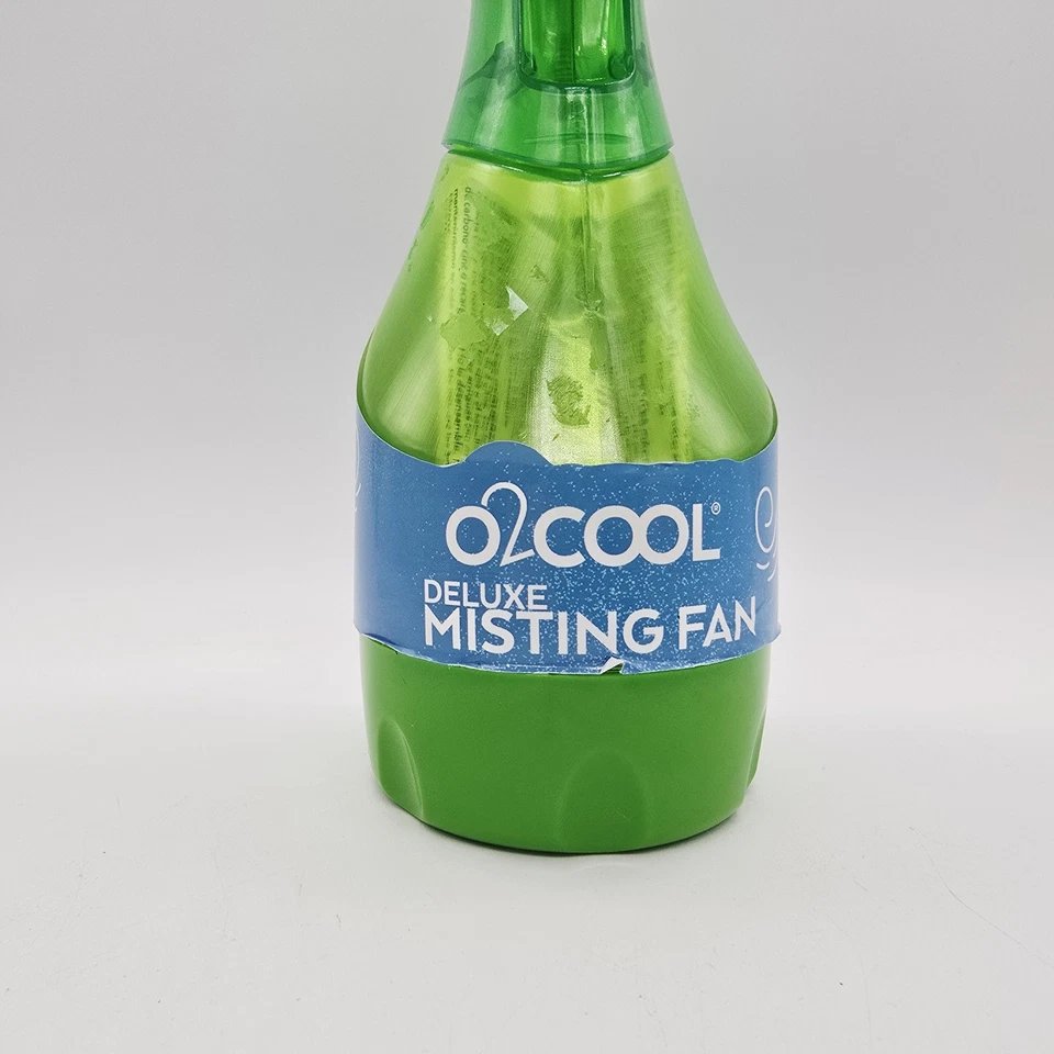 Ventilador de água O2COOL Deluxe portátil refrigeração névoa verde alimentado por AA novo - Imagem 3 de 4