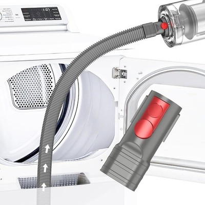Dryer Vent Cleaner Kit Compatible with Dyson Dryer Lint Vacuum Attachment for Dy