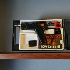 Vintage Weller Automatic Glue Gun Kit Model 2400K With Case-Works Great. (D26)