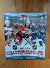 2022-23 Topps NHL Hockey Complete Sticker Set In Album