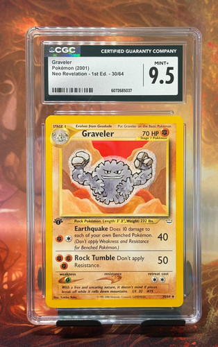 Graveler (1st Edition) graded CGC 9.5 for sale on eBay