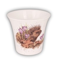 Wrendale Designs Porzellan Vase/ÜBertopf Igel