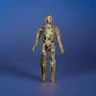Vintage Star Wars C-3PO Action Figure 1977 Hong Kong GMFGI Kenner Loose