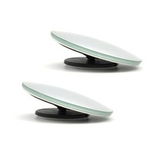 2PCS Car Blind Spot Mirrors, Wide Angle 2" Round Rear View Mirror with