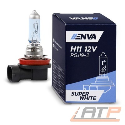 ENVA H11 55W 12V SuperWhite GLÜHBIRNE GLÜHLAMPE HALOGEN - bis zu 100% mehr Licht