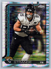 2025 Topps Chome - Brenton Strange #137 Pulsar Refractor