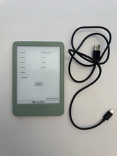 Amazon Kindle Basic In Matcha With Accessories