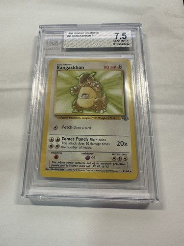 Kangaskhan (Unlimited) graded BGS 7.5 for sale on eBay