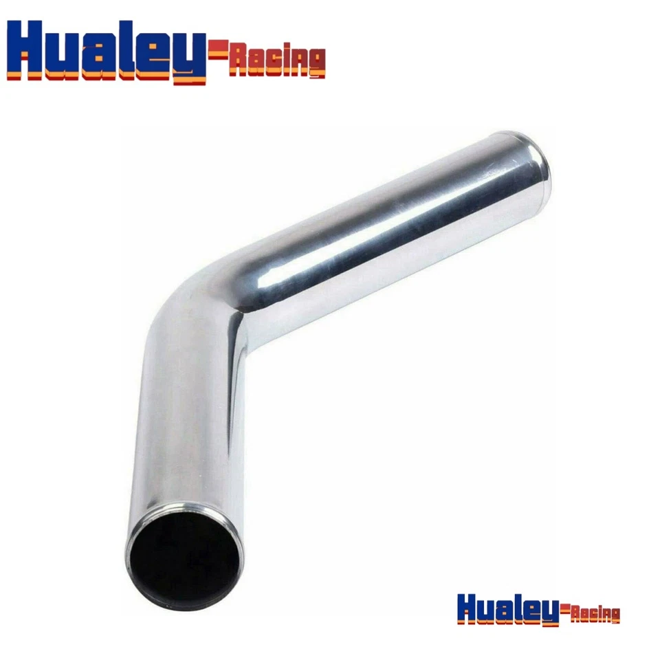 Tubo intercooler turbo de aluminio 45 grados OD: 80 mm 3,15 pulgadas L = 600 mm Foto 4 de 4