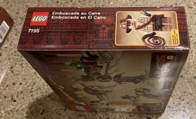 LEGO 7195 - Indiana Jones/ Marion Ravenwood -Ambush in Cairo - 2009-NEW & Sealed