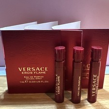 3, Versace Eros Flame Flame Eau De Parfum 1ml Each