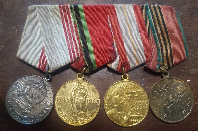 Original Soviet RussianMilitary Medals? Lot