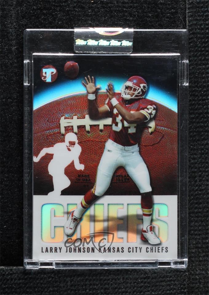 2003 Topps Pristine Refractor 794/1449 Larry Johnson #111 Rookie RC v3r
