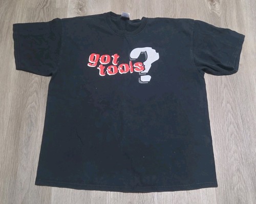 Snap On Tools Shirt SZ XL Black Auto Mechanic Garage “Got Tools” VTG Y2K