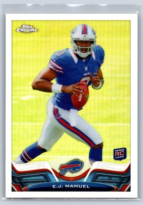 2013 Topps Chrome #45 E.J. Manuel Refractors