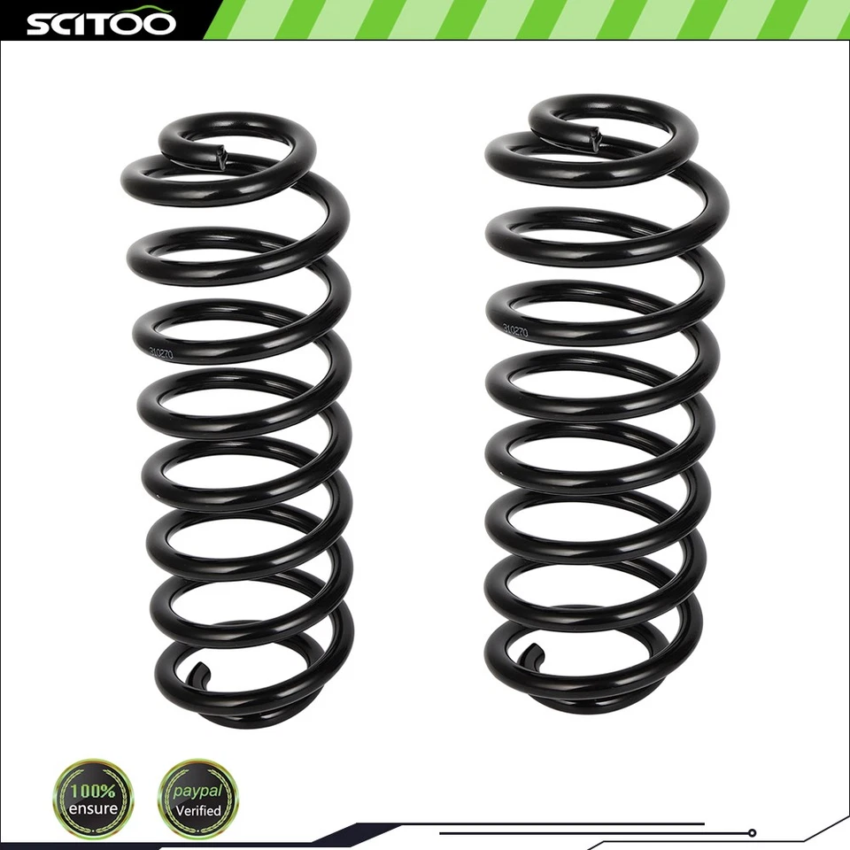 Par de muelles helicoidales traseros para Jetta 1999-2006 Volkswagen Golf 1999-2005 Foto 2 de 4