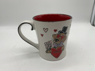 Spectrum Design Ceramic 17oz Mr. Love Dog Coffee Mug AA01B08042