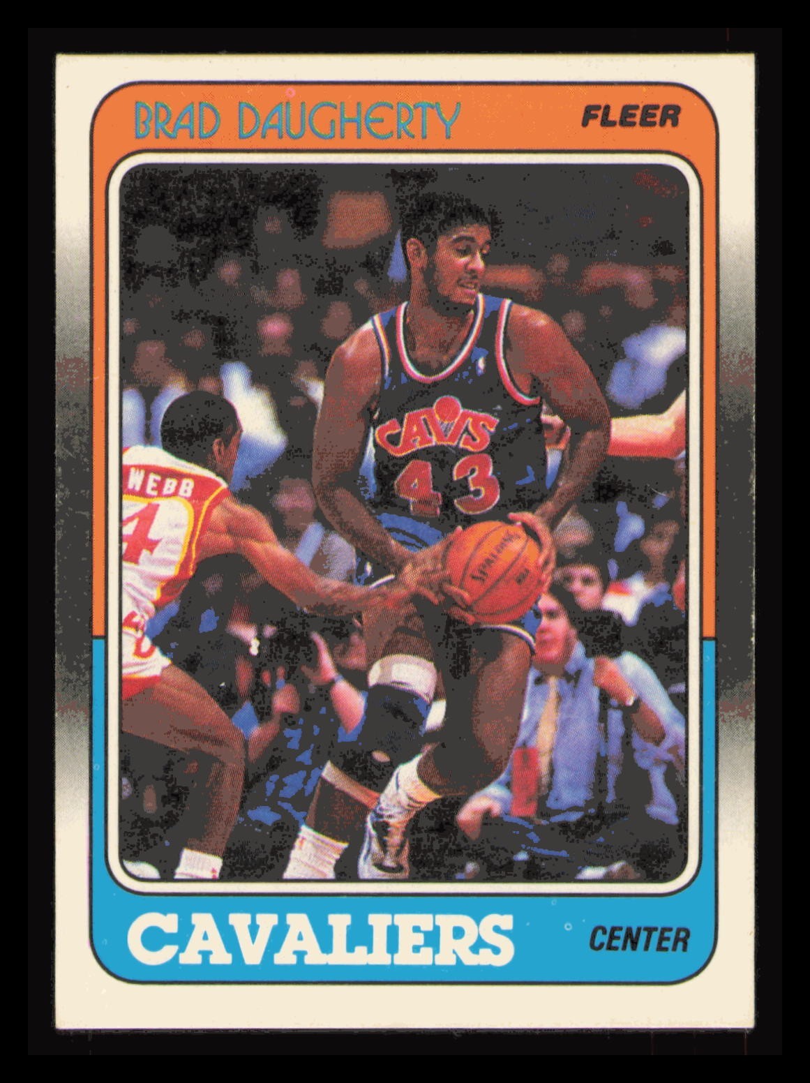 1988-89 Fleer - Brad Daugherty #22