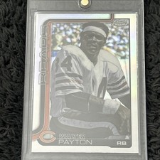 2025 Topps Chrome Walter Payton Image Variation Refractor  